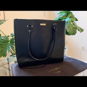 Vintage Kate spade leather tote or laptop bag.